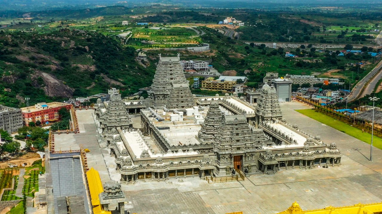 Yadadri Temple
