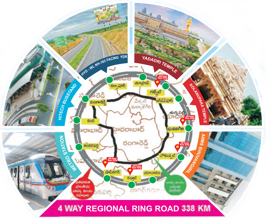 Regional Ring Road: Gazette notification for land acquisition  issued-Telangana Today